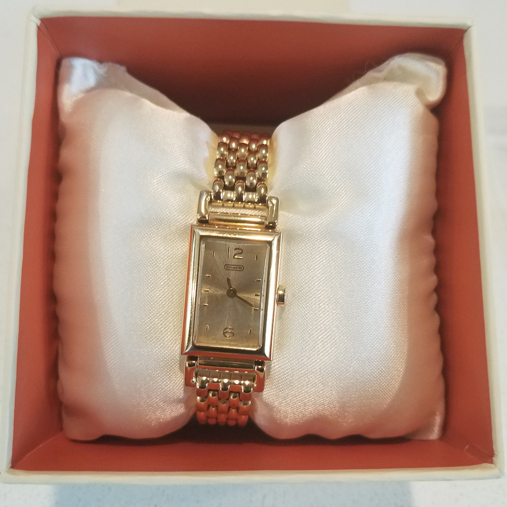 Coach Women's Madison Gold Tone Watch